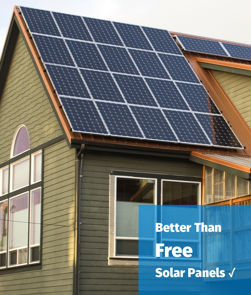 Better than free solar panels