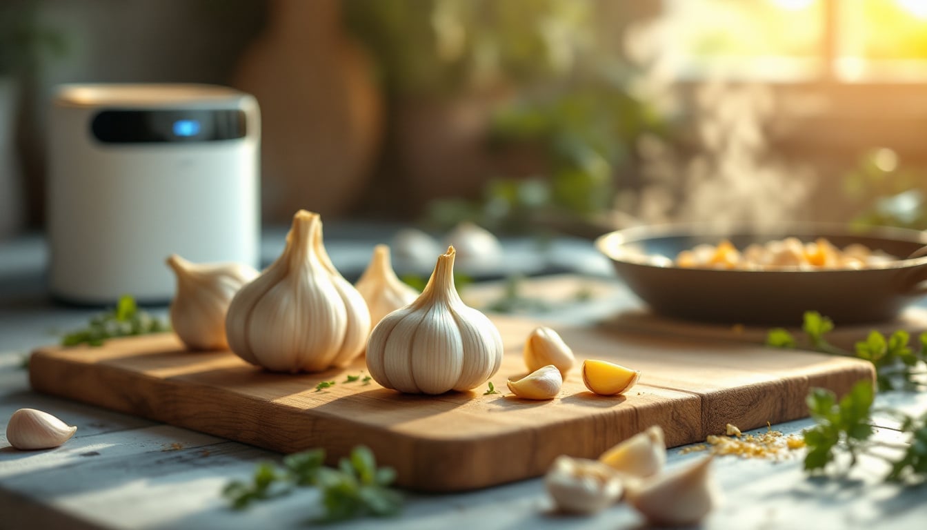 Burn garlic and unveil the ancient secret for clean air at home